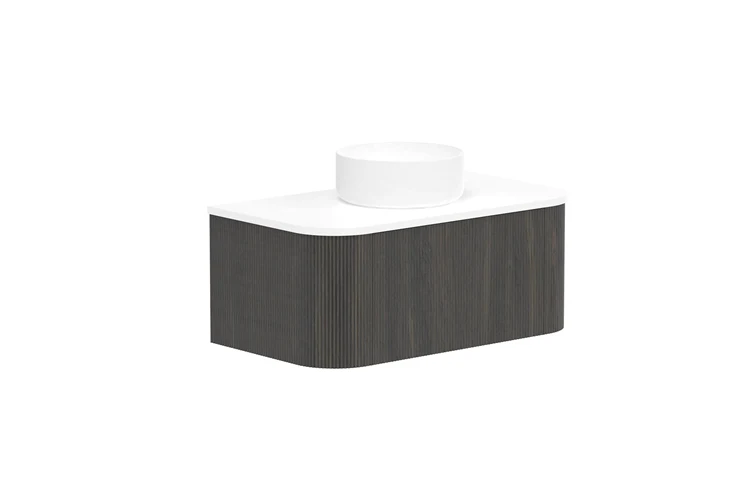 ADP Waverley Curved Wall Hung 900mm Vanity Cabinet