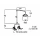 CB Roulette Lever Alcove Shower Set - Image 3