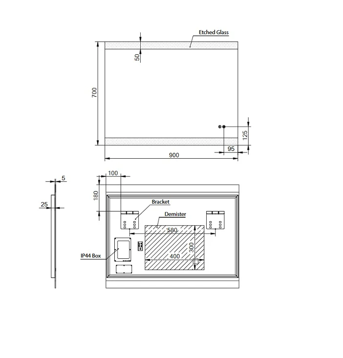 Remer Miro 1800mm Led Mirror - Image 3