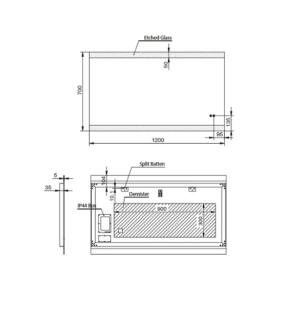 Remer Miro 1800mm Led Mirror - Image 4