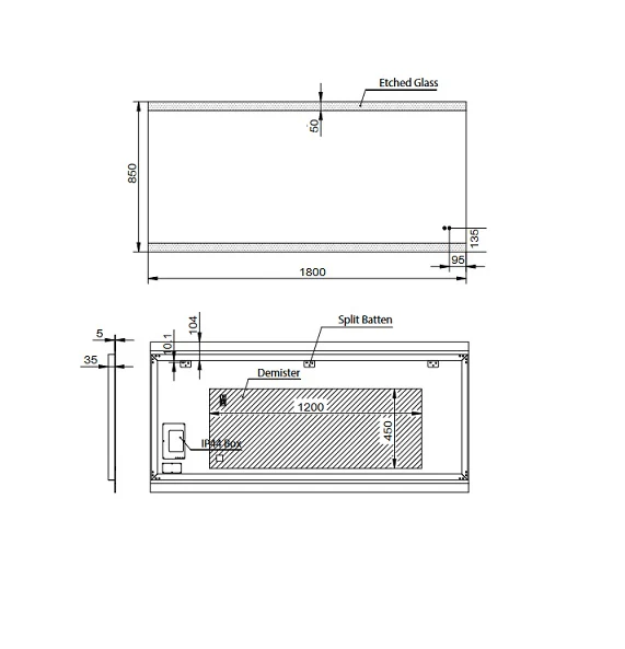Remer Miro 1800mm Led Mirror - Image 6