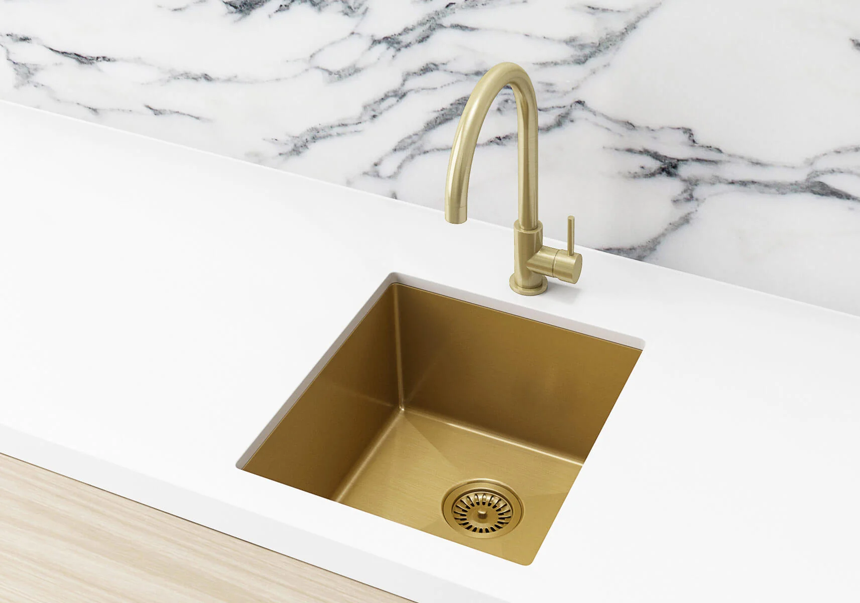 Lavello Kitchen Sink - Single Bowl 380 x 440 - Image 3