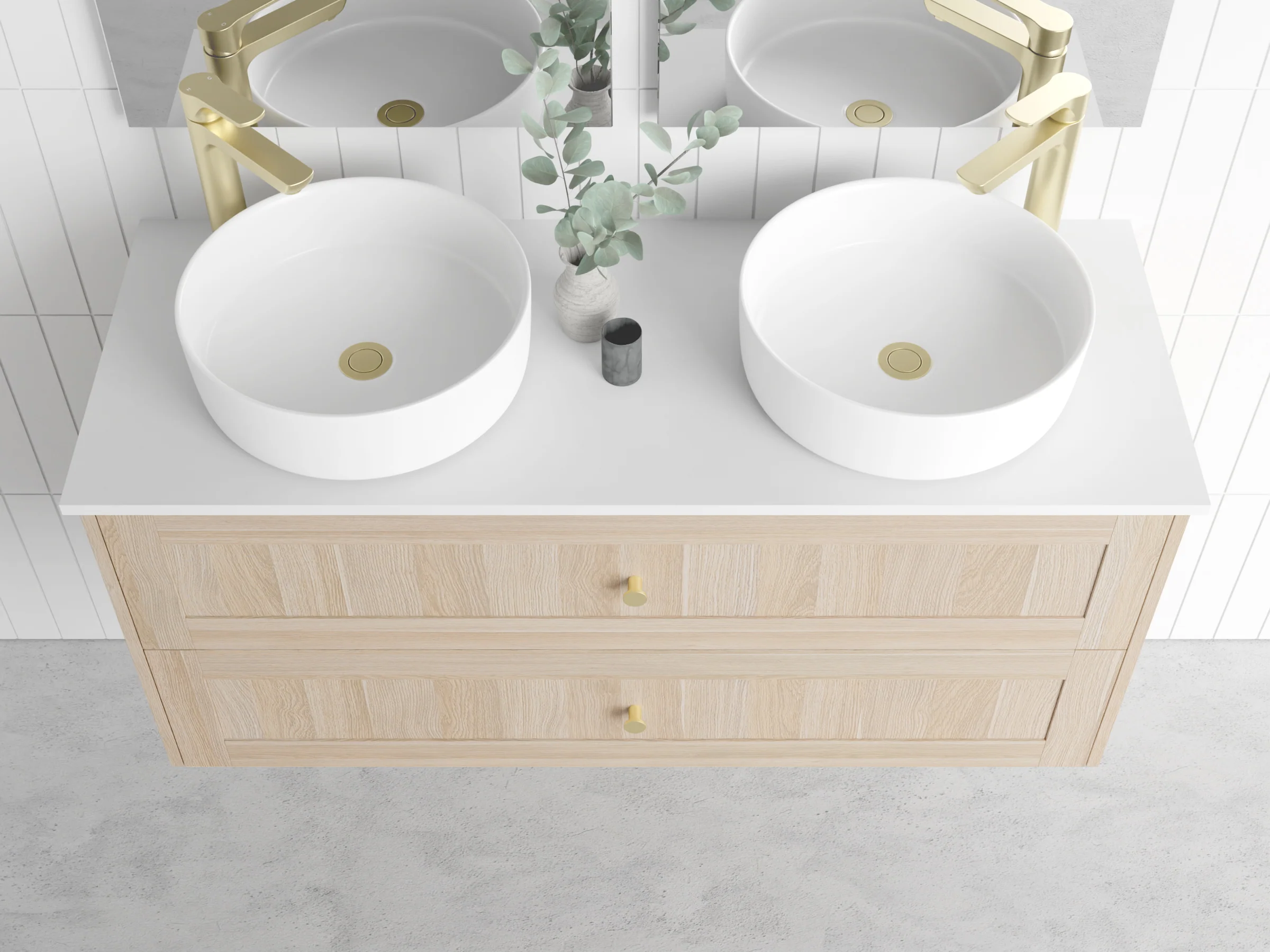 Marquis Pier Wall Hung Vanity - ONLINE ONLY - Image 2