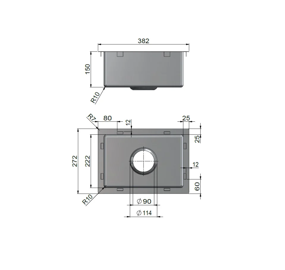 Meir Lavello Bar Sink - Image 4