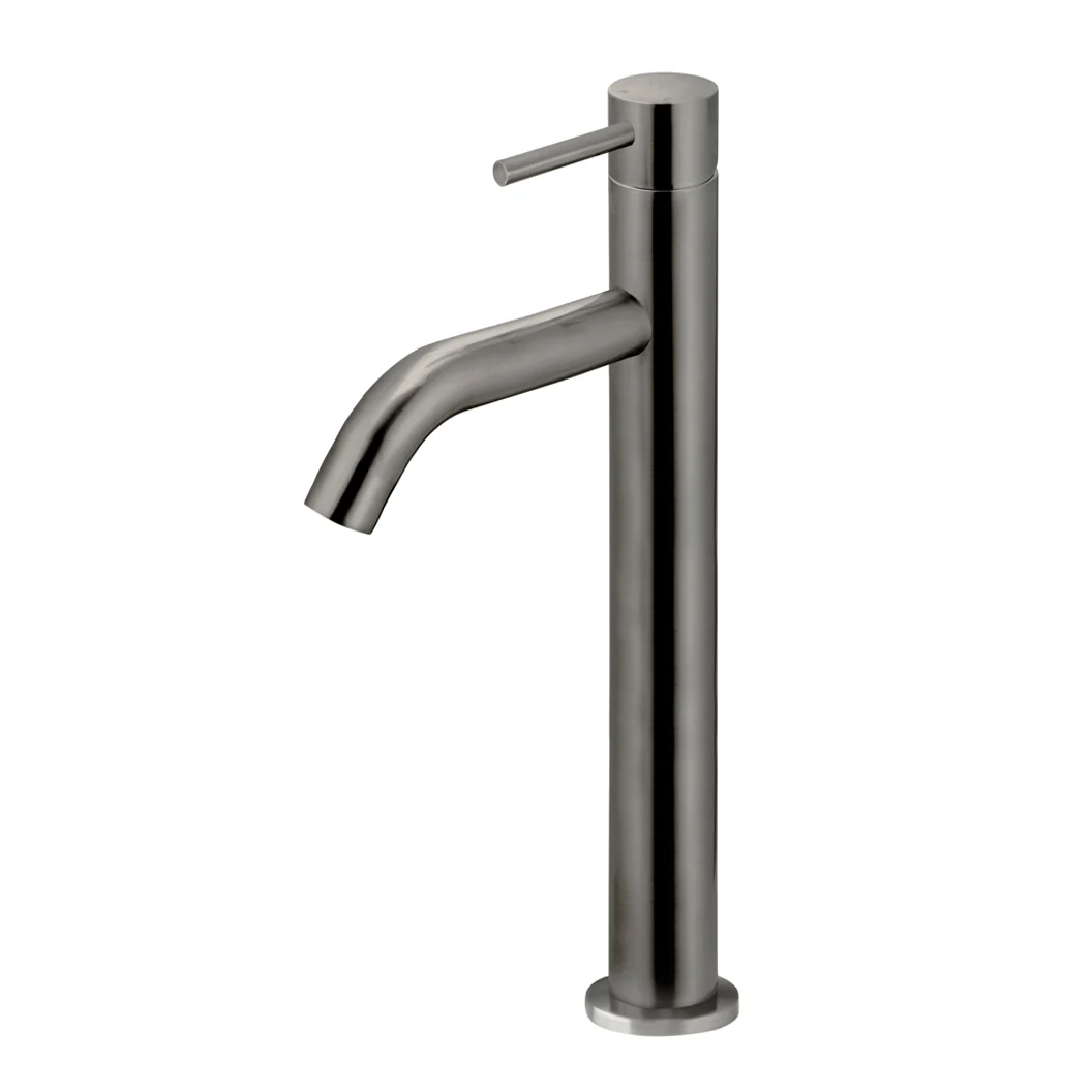 Meir Piccola Tall Basin Mixer Tap with 130mm Spout - Image 5