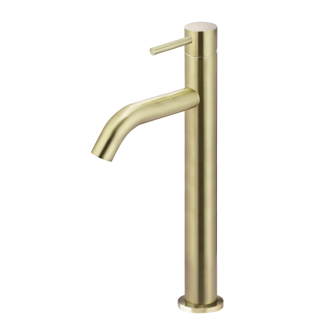 Meir Piccola Tall Basin Mixer Tap with 130mm Spout - Image 6