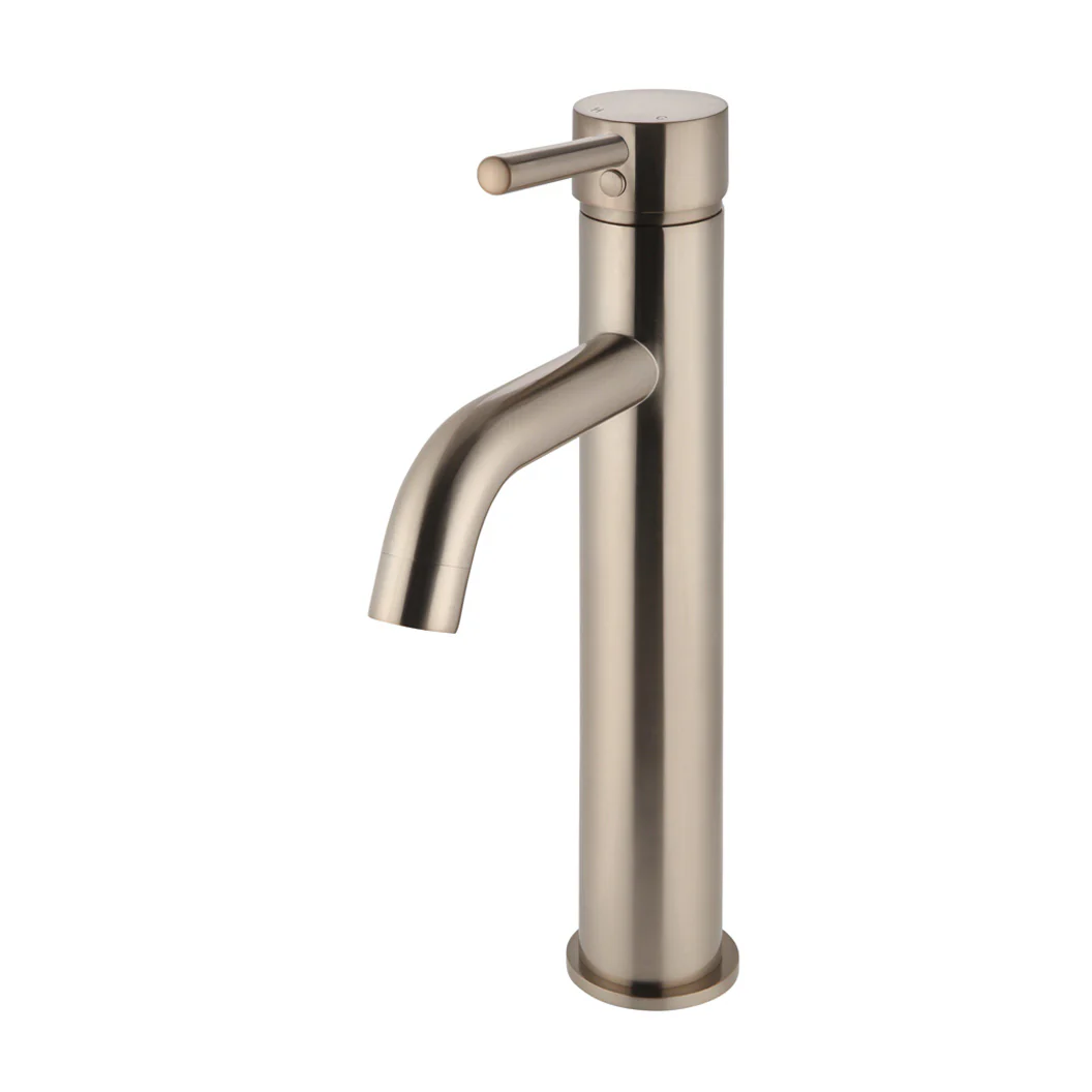 Meir Round Tall Basin Mixer Curved - Image 3