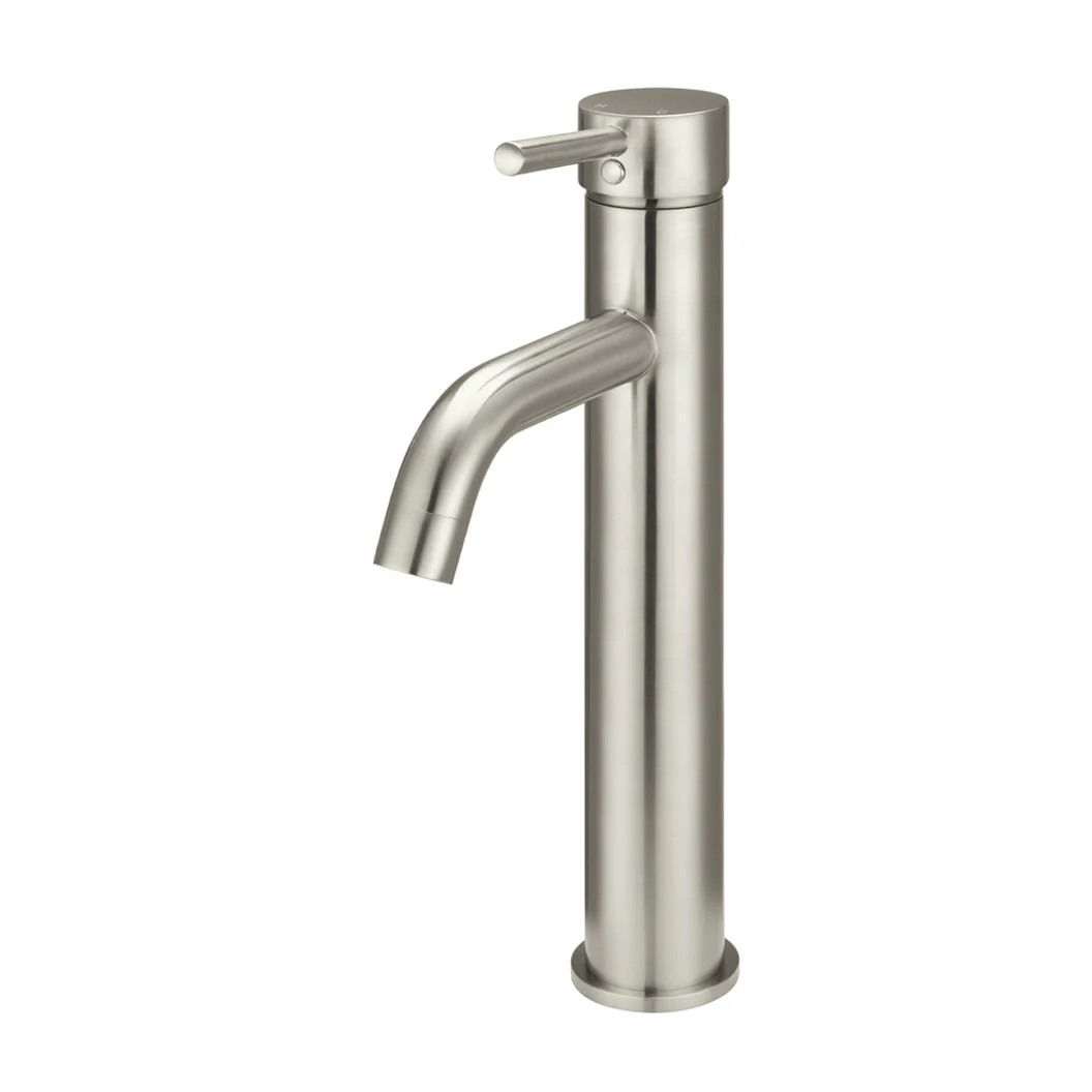 Meir Round Tall Basin Mixer Curved - Image 4