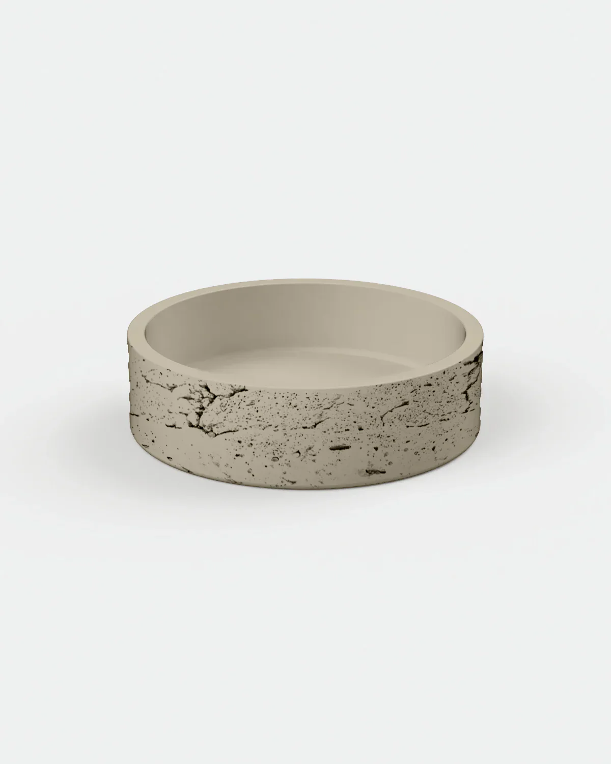 Noodco Hoop Raw Concrete Basin - Image 3