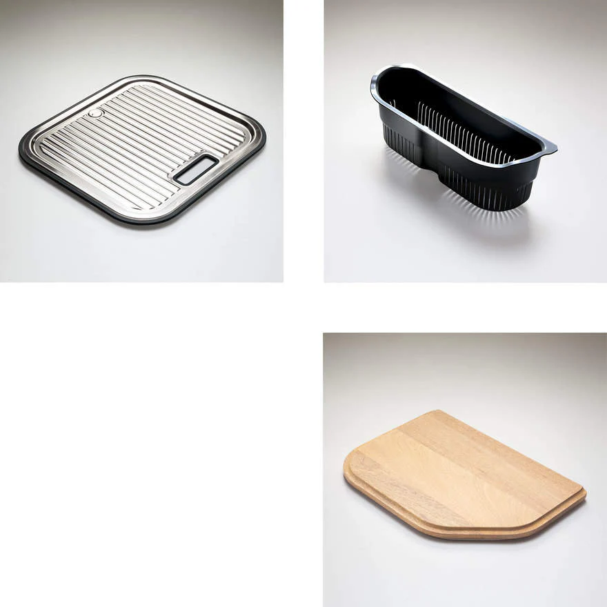 Oliveri Nu-Petite Double Bowl Undermount Sink - Image 3