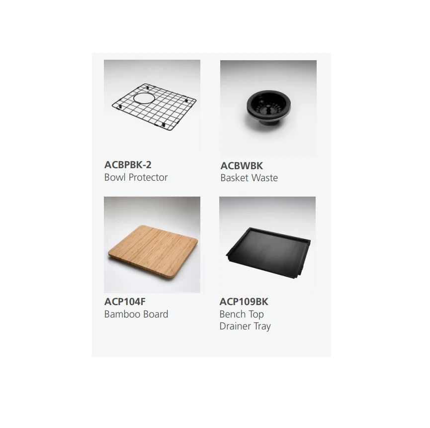 Oliveri Spectra Double Bowl Black Sink - Image 2