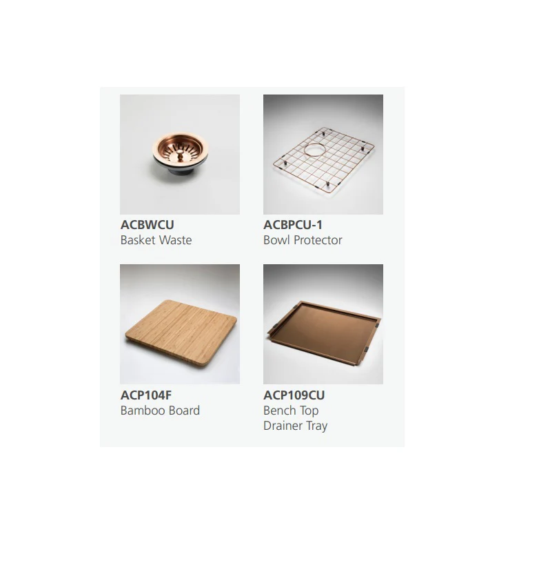 Oliveri Spectra Double Bowl Copper Sink - Image 2