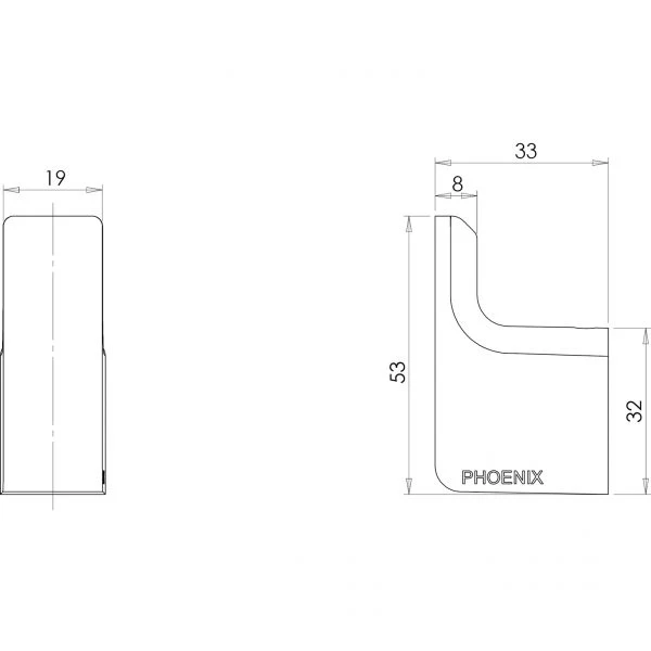 Phoenix Gloss Robe Hook - Image 6