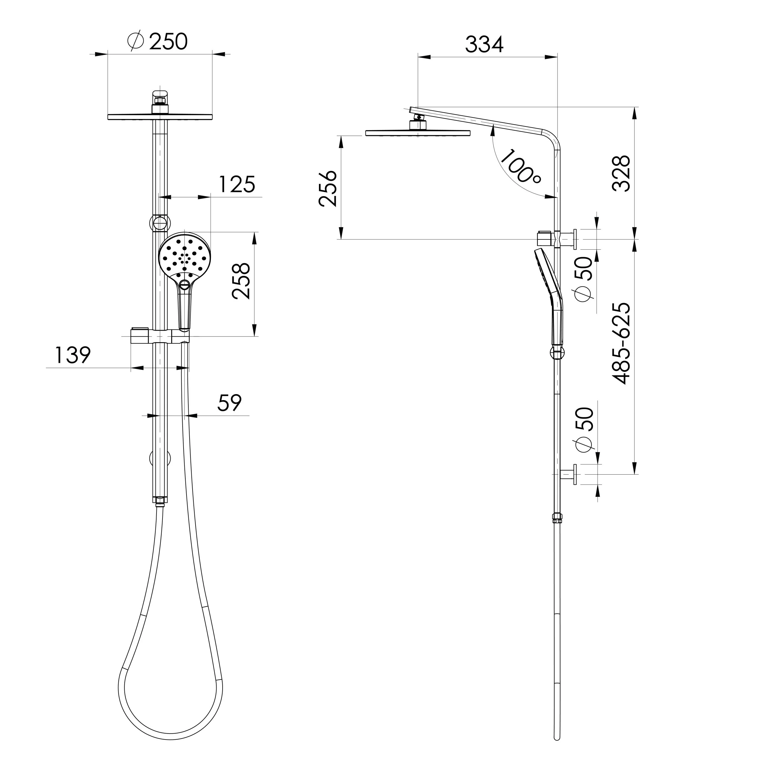 Phoenix Oxley Twin Shower - Image 6