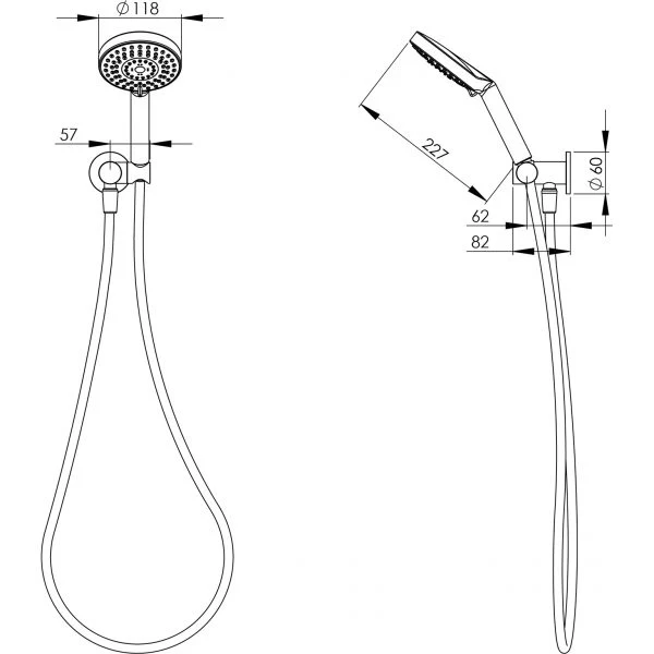 Phoenix Vivid Hand Shower - Image 5