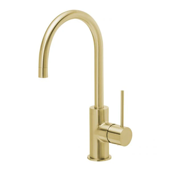 Phoenix Vivid Slimline 160mm Gooseneck Sink Mixer - Image 5