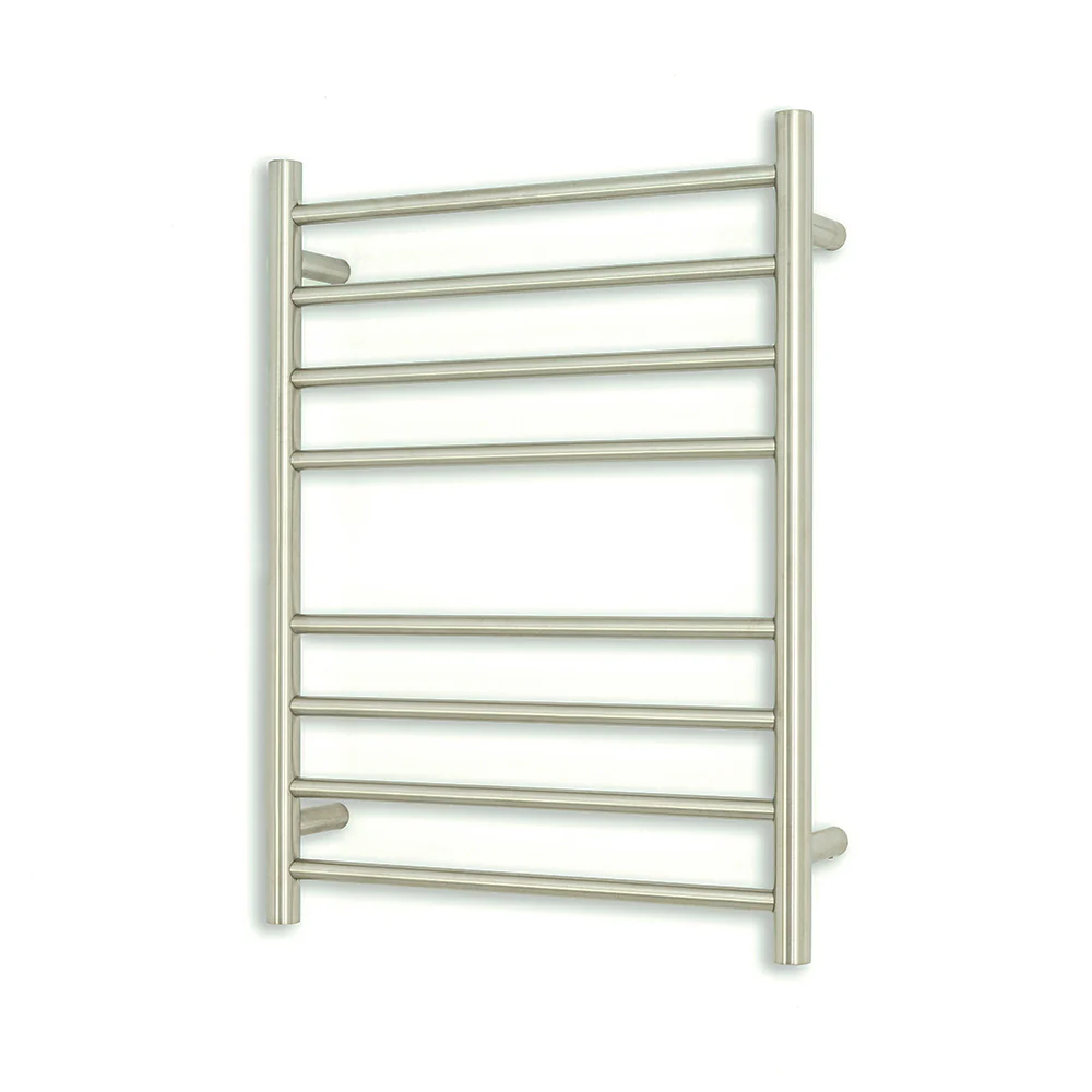 Radiant Heated Round Ladder 530 x 700mm Brushed Satin