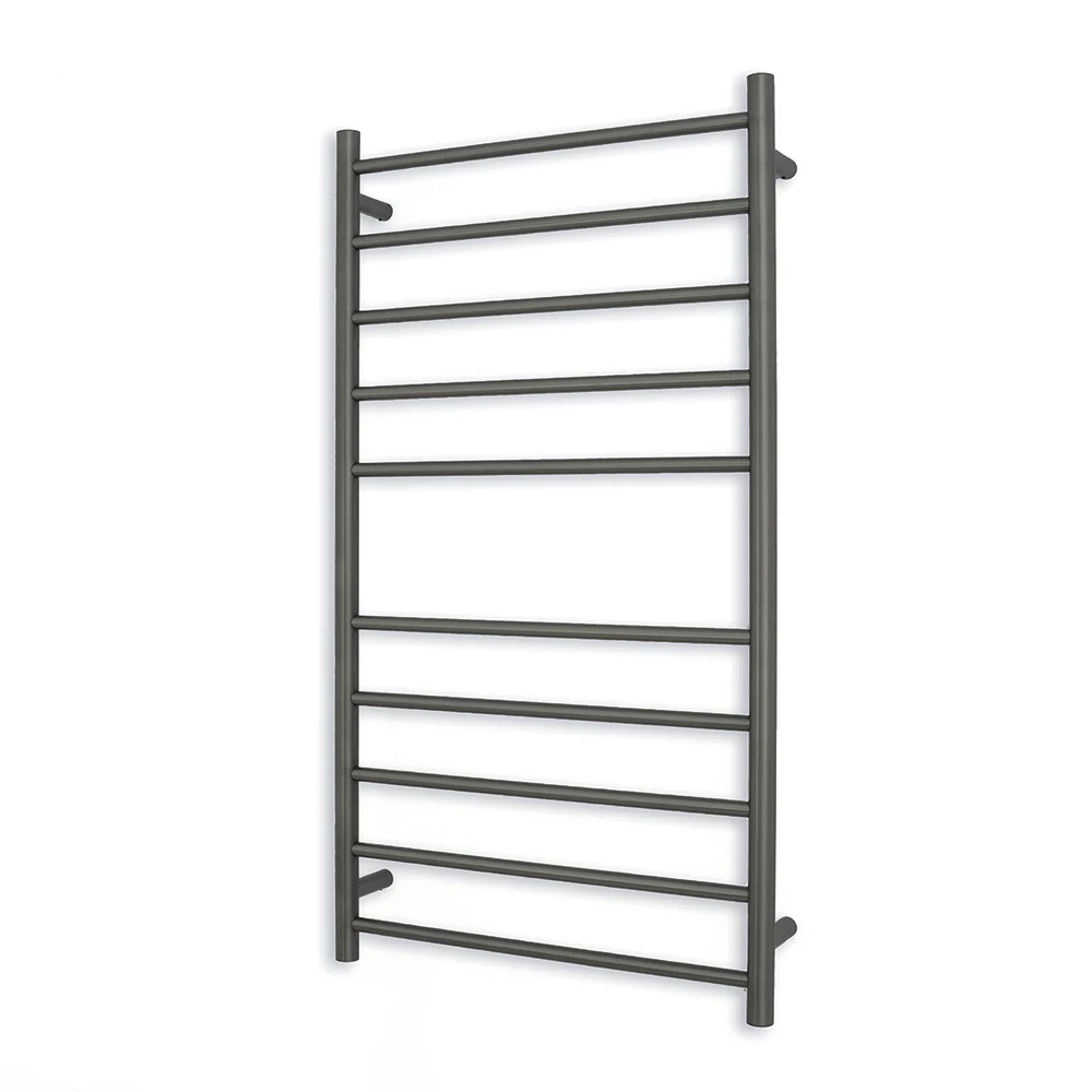 Radiant Heated Round Ladder 600 x 1100mm Gun Metal Grey