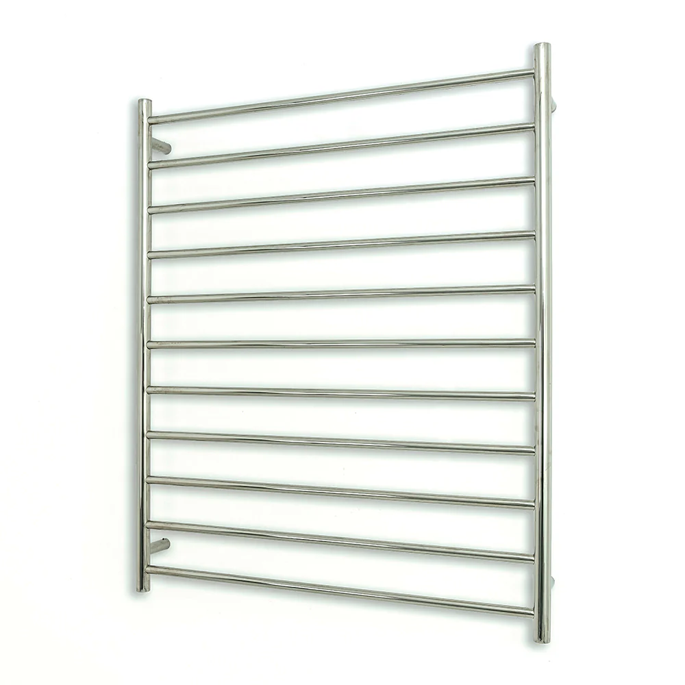 Radiant Heated Round Ladder 900 x 1100mm Mirror Polished