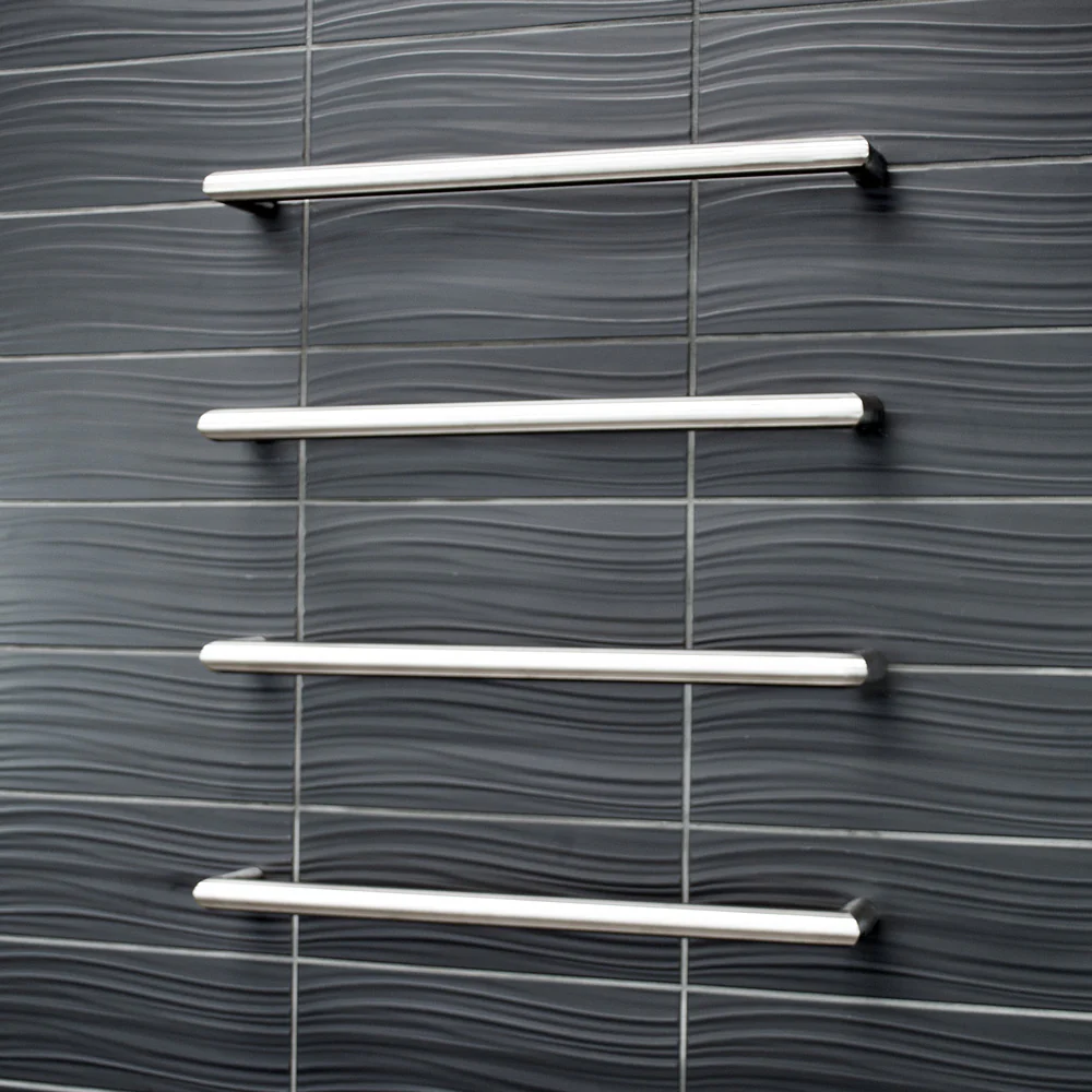 Radiant Low Voltage Single Round Bar 650mm Brushed Satin - Image 3