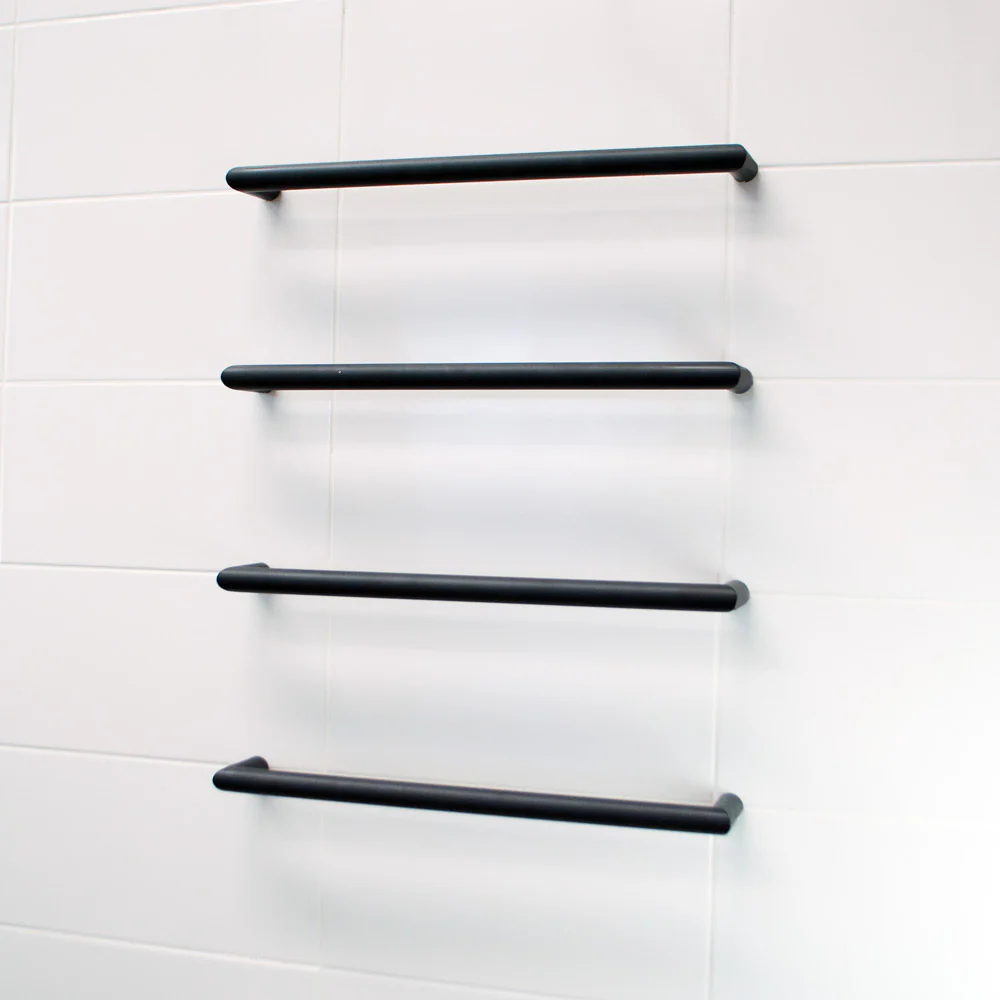 Radiant Low Voltage Single Round Bar 650mm Matt Black - Image 3