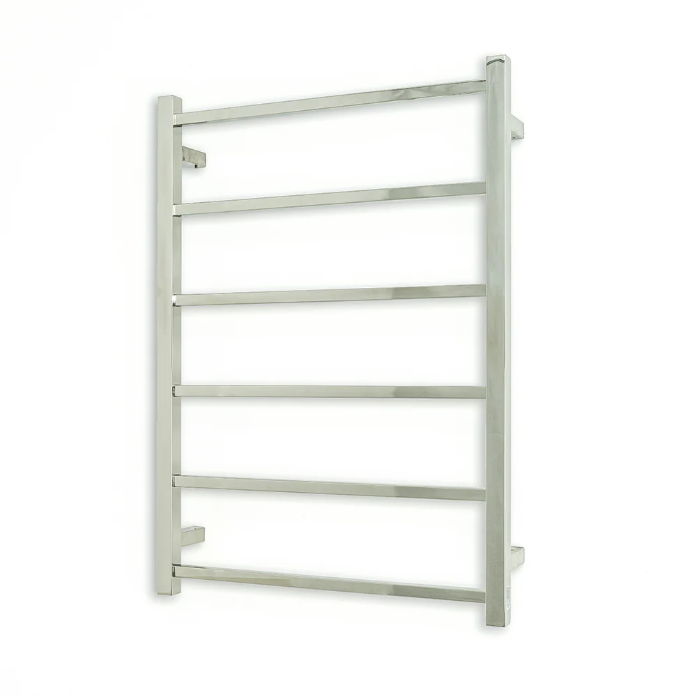 Radiant Non-Heated Square Ladder 600 x 830mm Mirror Polished