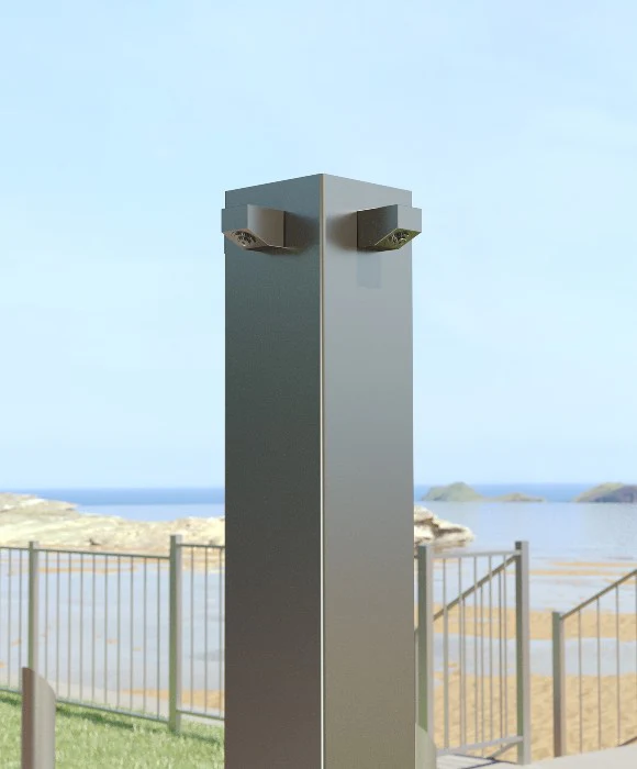 Rainware Beach Quartet 5045 Outdoor Shower - Image 3