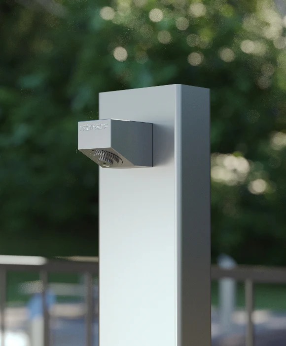 Rainware Beach Slim with Footwash 5001 Outdoor Shower - Image 4