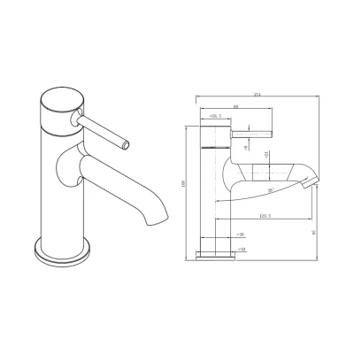 Villeroy & Boch Vita Basin Mixer - Image 6